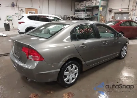 2008 Honda Civic Lx из США, поврежденный, VIN 2HGFA16538H317845